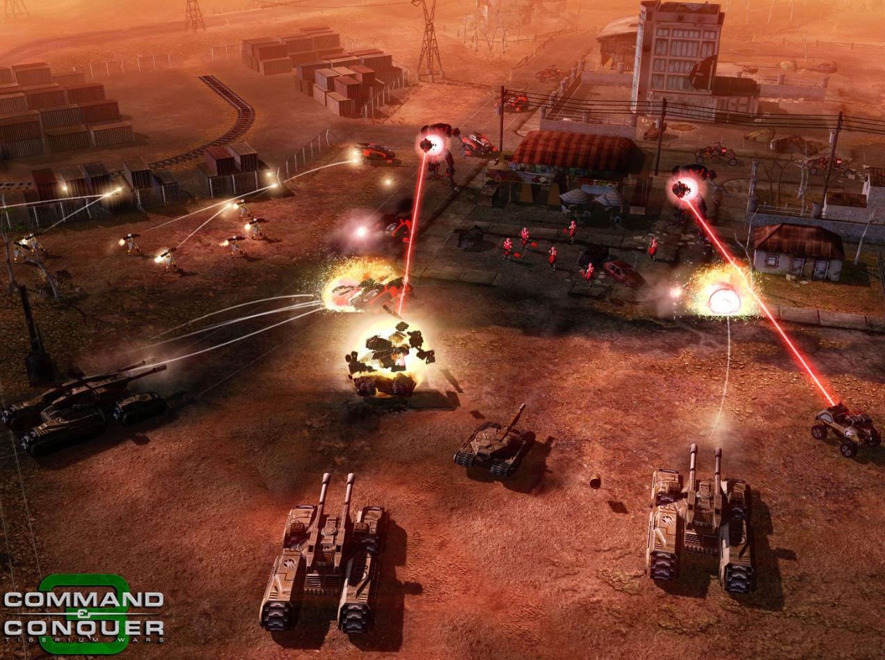 Analysis of the visual style and soundtrack of Command & Conquer Tiberium Wars