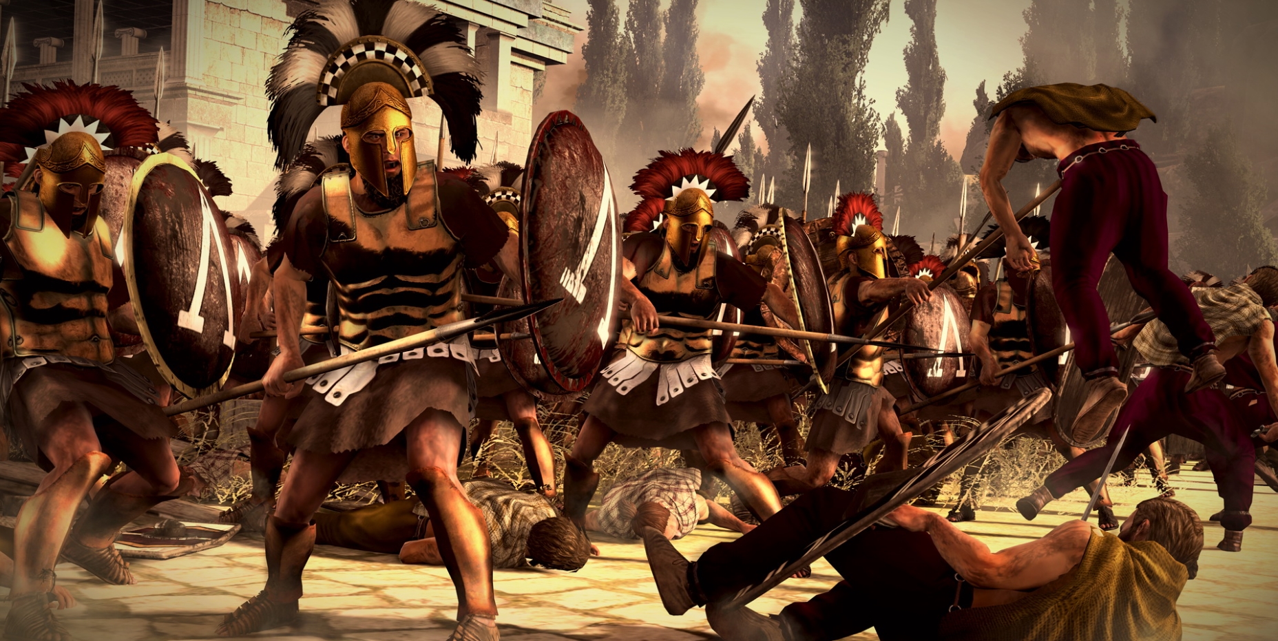 Global Map and Battles in Total War Rome 2