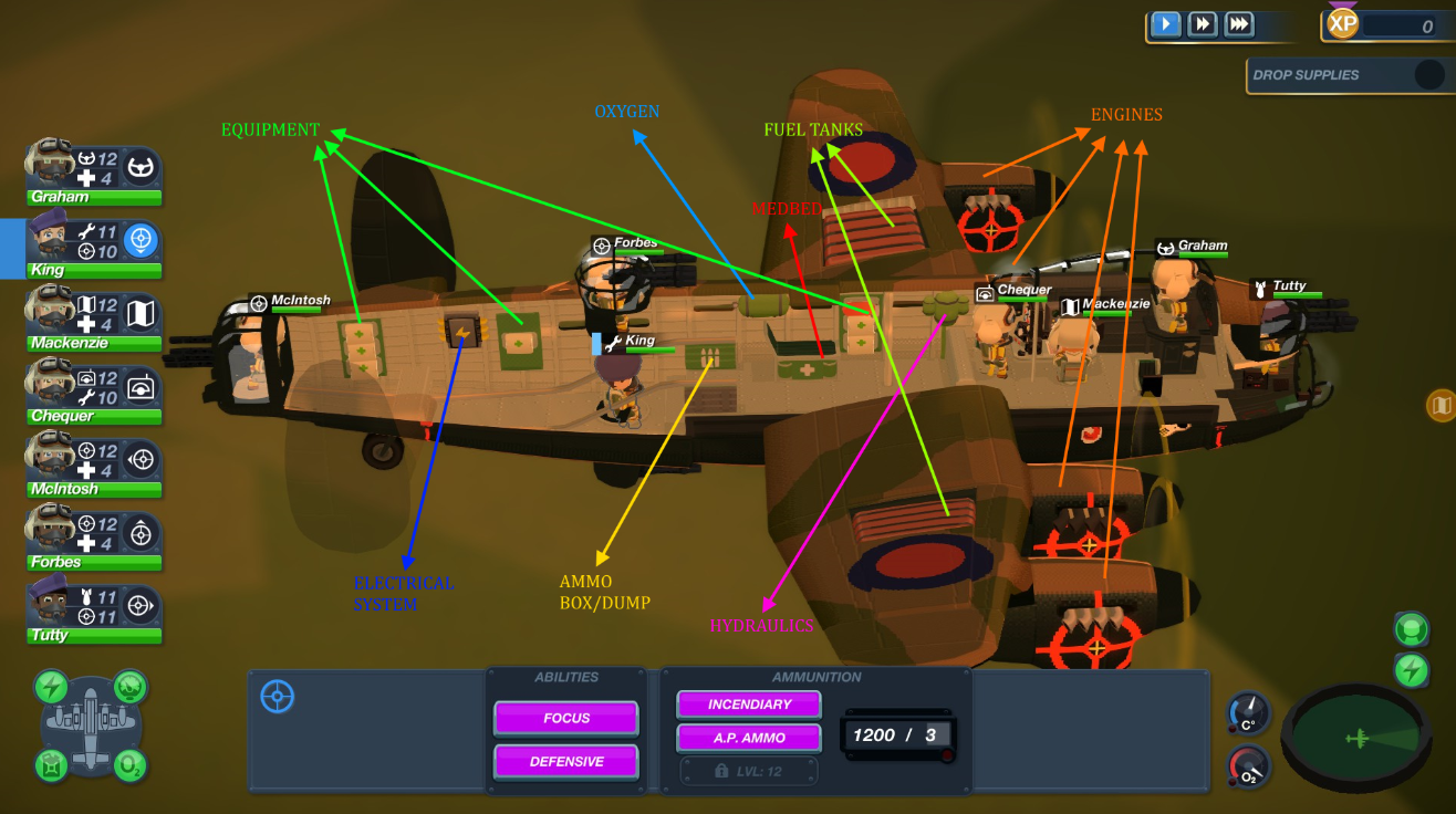 Bomber Crew customization